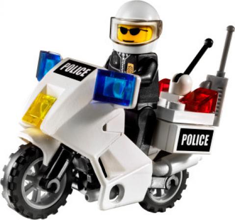 Excursie Statistisch Ruwe slaap Bouwsteenwinkel LEGO Verhuur Nederland | LEGO Police Motorcycle - 7235