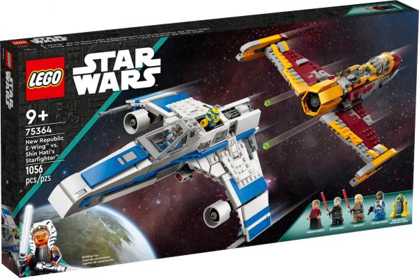 New Republic E-wing vs Shin Hatis Starfighter