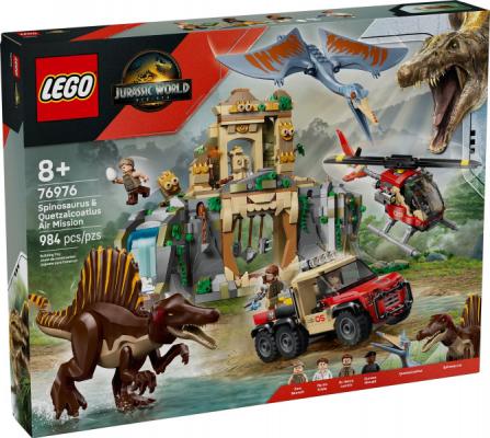Jurasic World Spinosaurus en Quetzalcoatlus luchtmissie