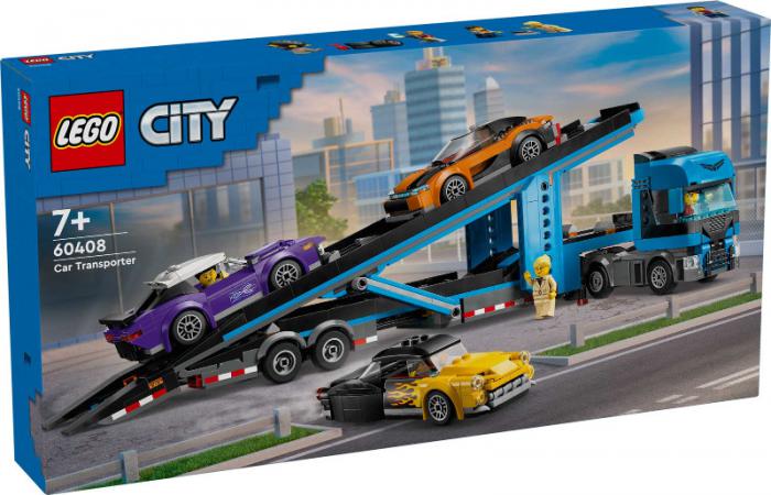 LEGO City Transportvoertuig met sportautos