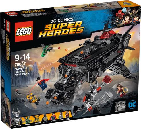LEGO Super Heroes Justice League Flying Fox Batmobile Luchtbrugaanval