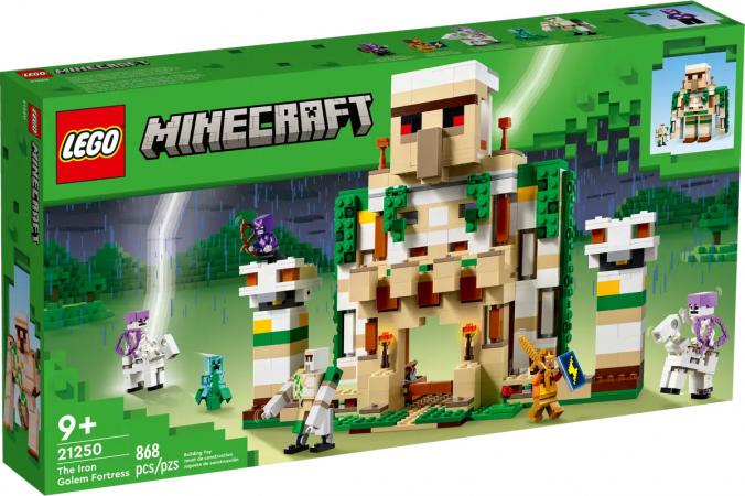 LEGO Minecraft Het ijzergolemfort