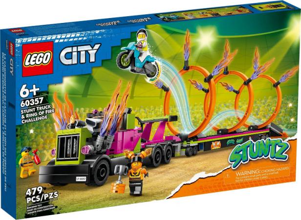 LEGO City Stunttruck & Ring of Fire-uitdaging