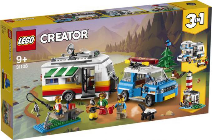 LEGO Creator 3-in-1 Creator Familievakantie met Caravan