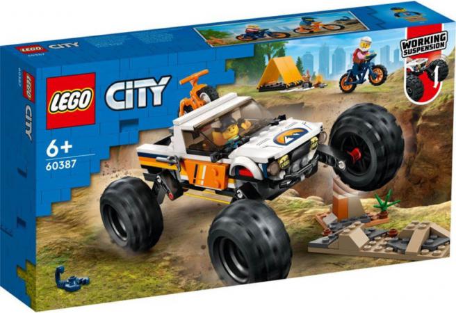 LEGO City 4x4 Terreinwagen avonturen